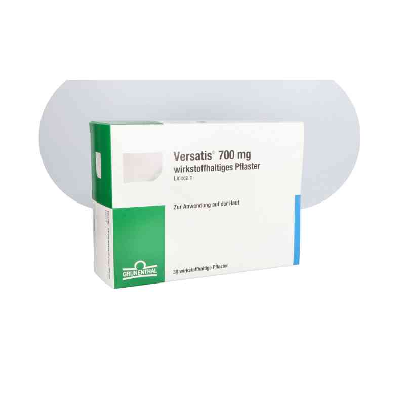 Versatis 700 mg wirkstoffhaltiges Pflaster 30 stk von Orifarm GmbH PZN 14415360