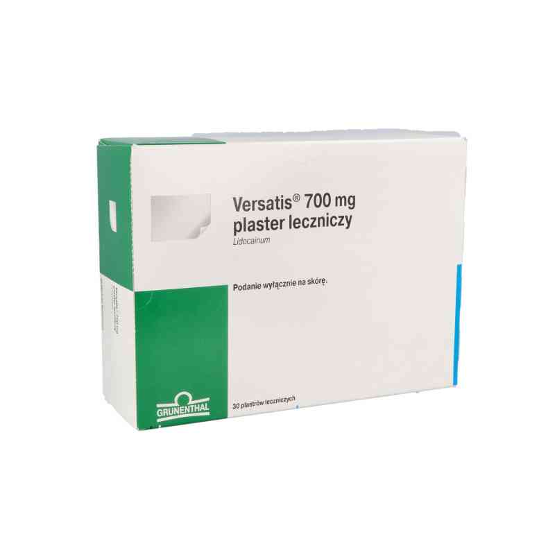 Versatis 700 mg wirkstoffhaltiges Pflaster 30 stk von Pharma Gerke Arzneimittelvertrie PZN 15631597