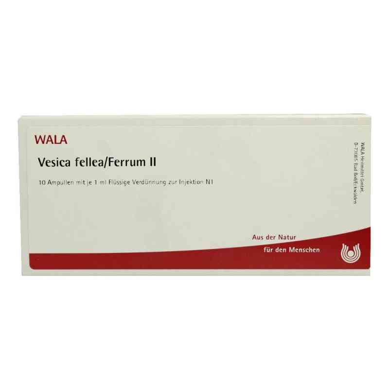 Vesica Fellea Ferrum Ii Ampullen 10X1 ml von WALA Heilmittel GmbH PZN 01223682