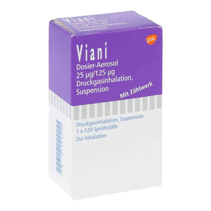 Viani 25μg/125μg 120 stk von GlaxoSmithKline GmbH & Co. KG PZN 01484000