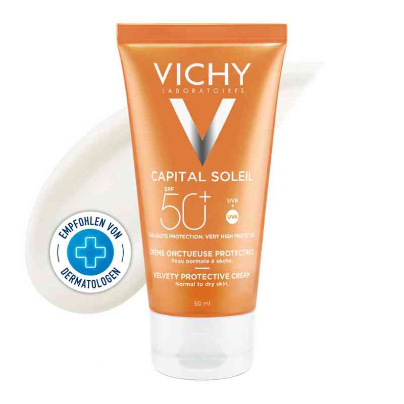 Vichy Capital Soleil Gesicht 50+ 50 ml von L'Oreal Deutschland GmbH Geschäftsbereich VICHY PZN 01843249