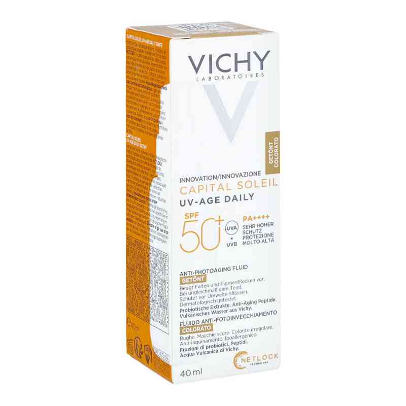Vichy Capital Soleil Uv-age Getönt Lsf 50+ 40 ml von L'Oreal Deutschland GmbH PZN 17542478
