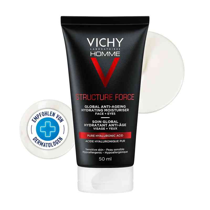 Vichy Homme Structure Force Creme 50 ml von L'Oreal Deutschland GmbH Geschäftsbereich VICHY PZN 14371220