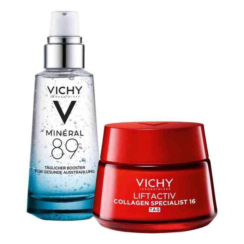 Vichy Liftactiv Collagen Specialist Creme + Mineral 89 Elixier 2x50 ml von L'Oreal Deutschland GmbH Geschäftsbereich VICHY PZN 08100977