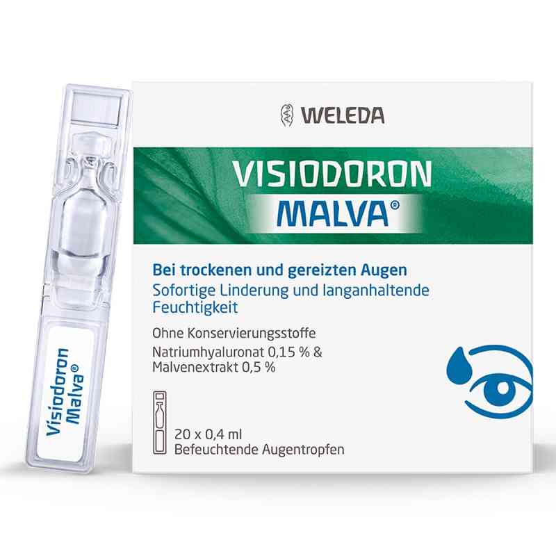 Visiodoron Malva Augentropfen in Einzeldosispipet. 20X0.4 ml von WELEDA AG PZN 08864740