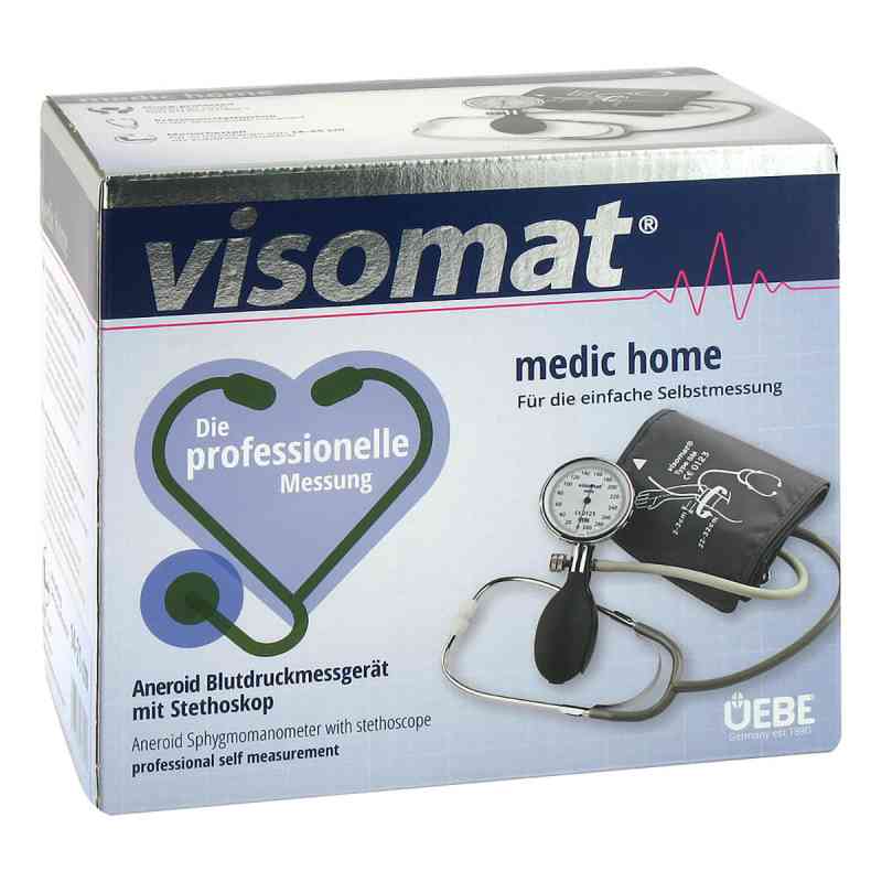 Visomat medic home S Blutdruckmessgerät mit Stethoskop 1 stk von Uebe Medical GmbH PZN 11137334