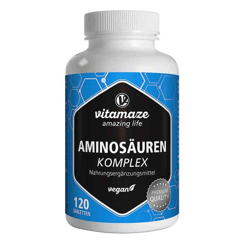 Vispura AMINOSÄUREN KOMPLEX vegan 120 stk von Vitamaze GmbH PZN 13947379