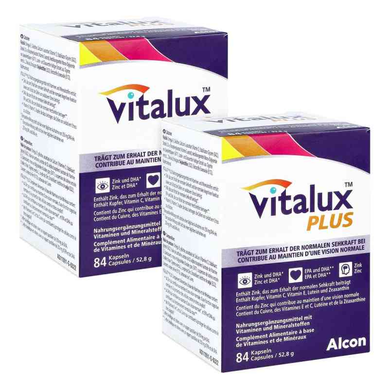Vitalux Plus Kapseln 2x84 stk von Alcon Deutschland GmbH PZN 08106056