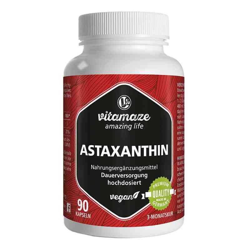 Vitamaze ASTAXANTHIN 4 mg vegan 90 stk von Vitamaze GmbH PZN 13947474