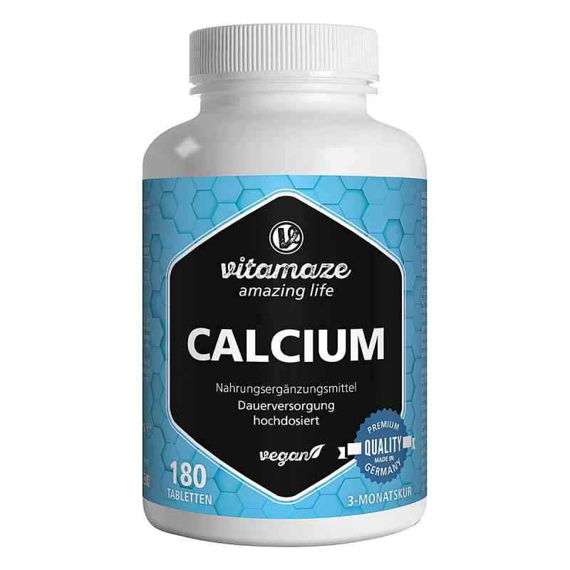 Vitamaze CALCIUM 400 mg vegan 180 stk von Vitamaze GmbH PZN 14347730