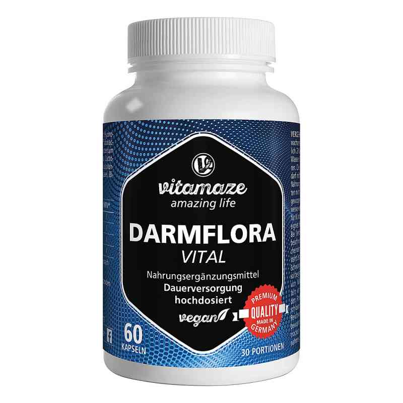 Vitamaze DARMFLORA Vital vegan 60 stk von Vitamaze GmbH PZN 14061399