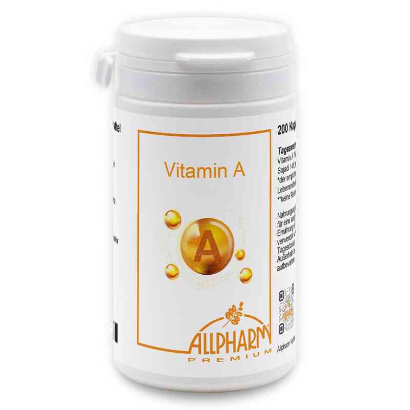 Vitamin A Kapseln 200 stk von ALLPHARM Vertriebs GmbH PZN 02729001