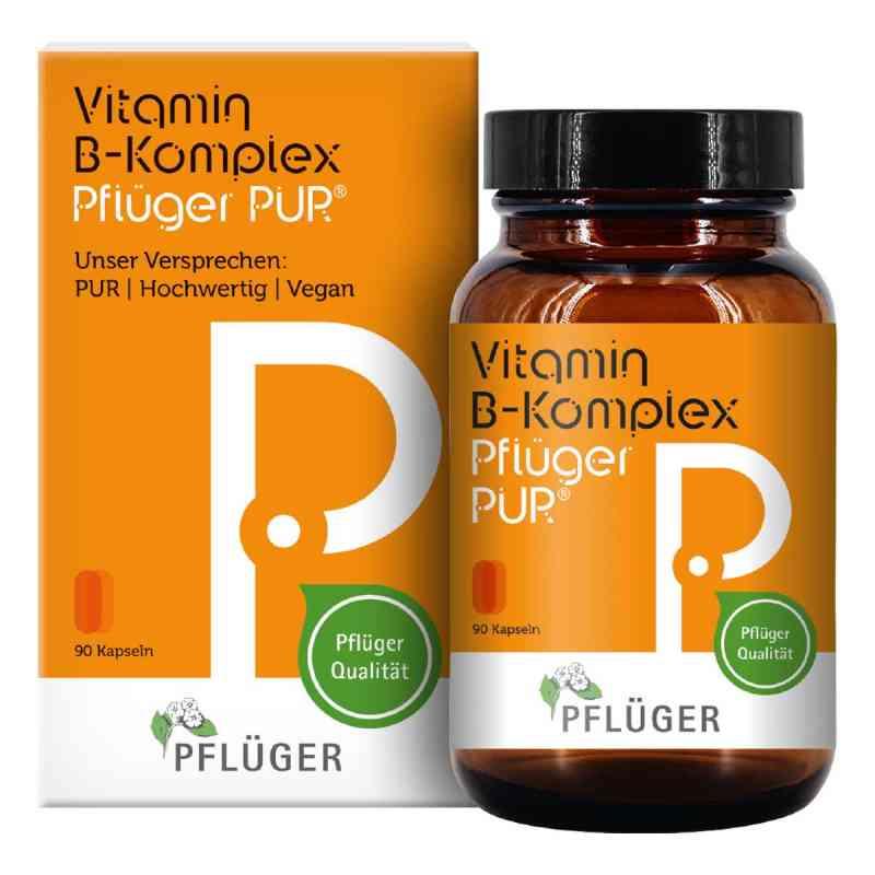 Vitamin B Komplex Pflüger PUR® Kapseln 90 stk von Homöopathisches Laboratorium Alexander Pflüger Gmb PZN 19160812