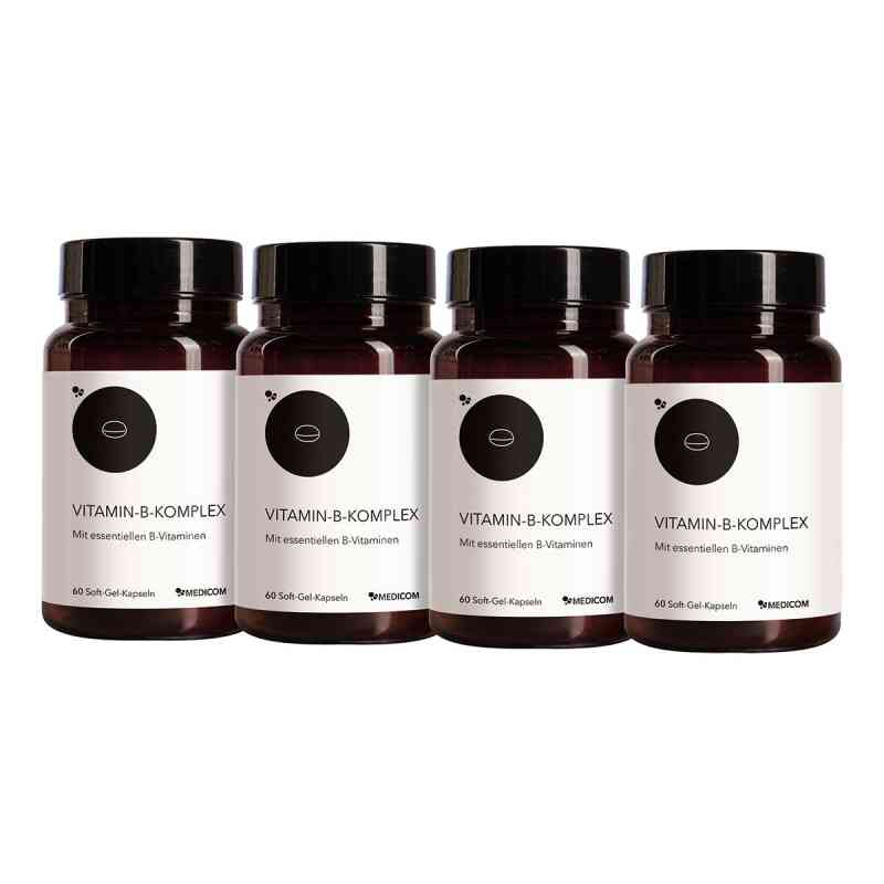 Vitamin-B-Komplex Weichkapseln 4X60 stk von MEDICOM Pharma GmbH PZN 15427750