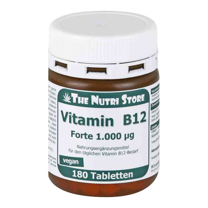 Vitamin B12 1000 [my]g Forte Tabletten 180 stk von Hirundo Products PZN 12465939