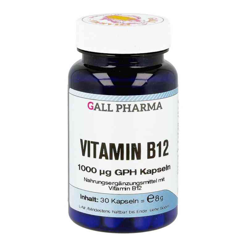 Vitamin B12 1000 [my]g Gph Kapseln 30 stk von Hecht-Pharma GmbH PZN 15294680