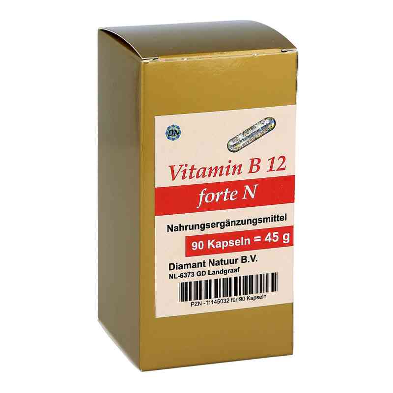 Vitamin B12 forte N Kapseln 90 stk von FBK-Pharma GmbH PZN 11145032