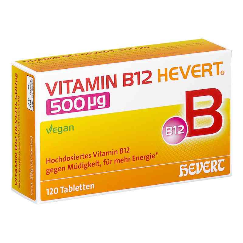 Vitamin B12 Hevert 500 Μg Tabletten 120 stk von Hevert-Arzneimittel GmbH & Co. KG PZN 19733320