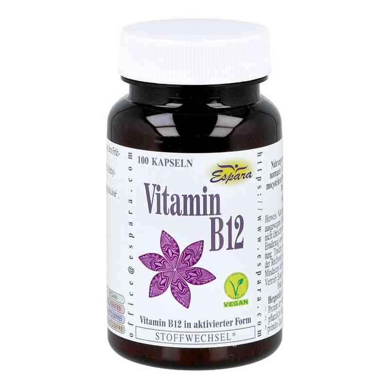 Vitamin B12 Kapseln 100 stk von Espara GmbH PZN 14117556