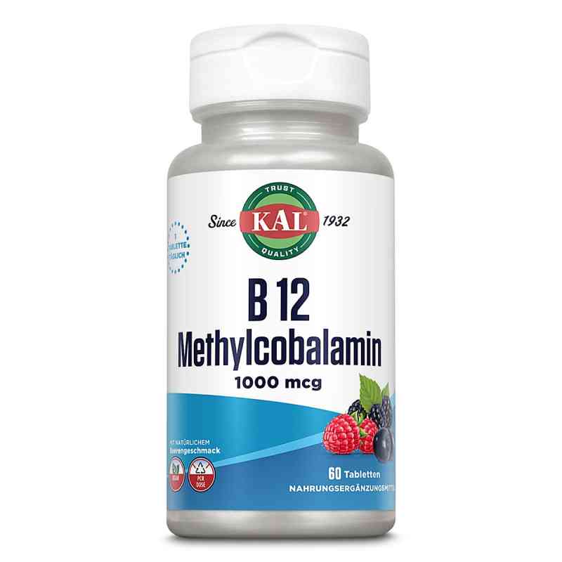 Vitamin B12 Methylcobalamin 1000 [my]g Tabletten 60 stk von Supplementa GmbH PZN 14370255