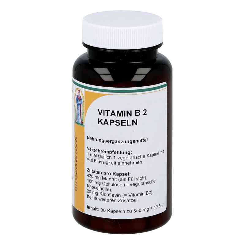 Vitamin B2 20 mg Riboflavin Kapseln 90 stk von Reinhildis-Apotheke PZN 11169386