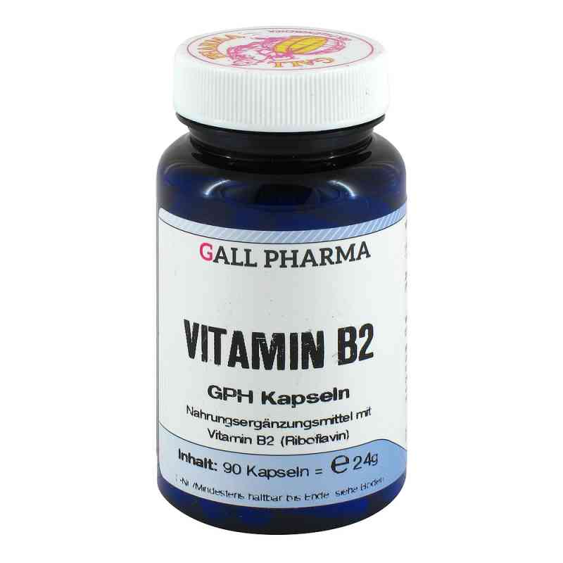 Vitamin B2 Gph Kapseln 90 stk von Hecht-Pharma GmbH PZN 02548481