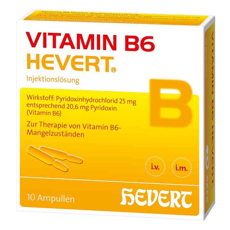 Vitamin B6 Hevert Ampullen 10X2 ml günstig bei