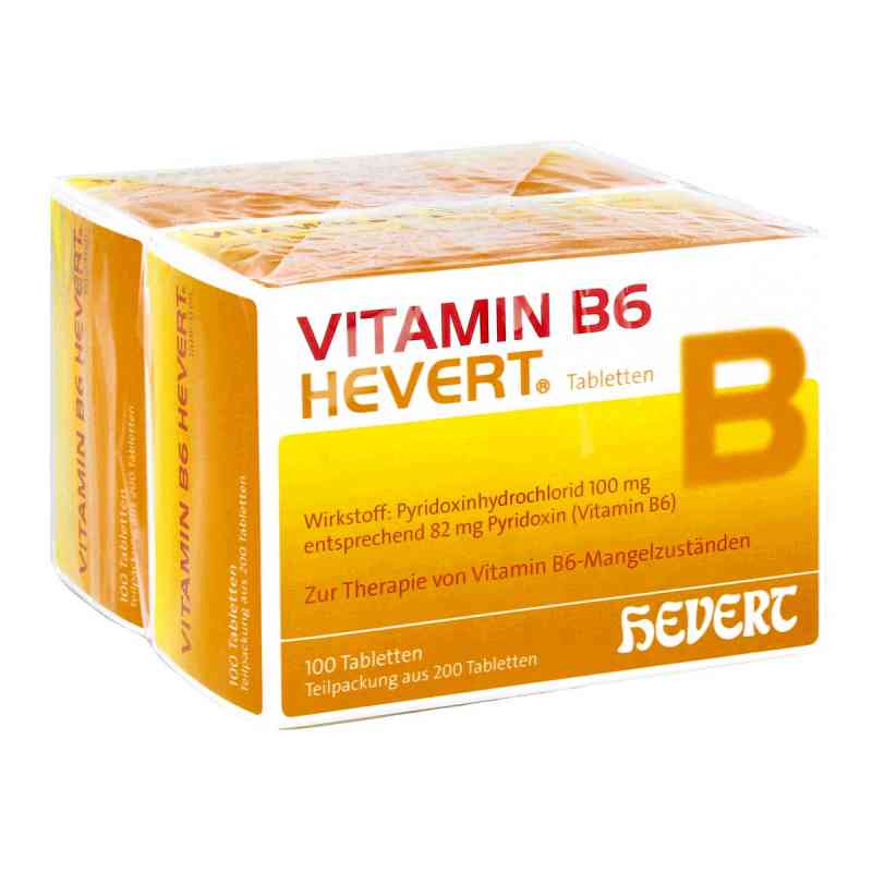 Vitamin B6 Hevert Tabletten 200 stk von Hevert Arzneimittel GmbH & Co. K PZN 02567840