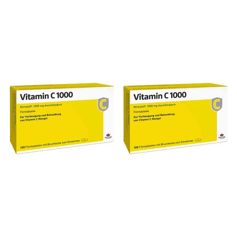 Vitamin C1000  Filmtabletten 2x100 stk von Wörwag Pharma GmbH & Co. KG PZN 08105401