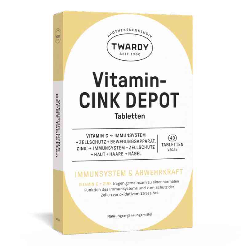 Vitamin Cink Depot Tabletten 40 stk von Astrid Twardy GmbH PZN 01439761