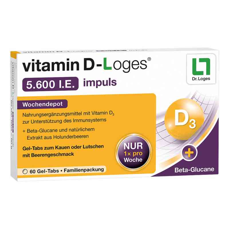 vitamin D-Loges 5.600 internationale Einheiten impuls - Wochendepot ...