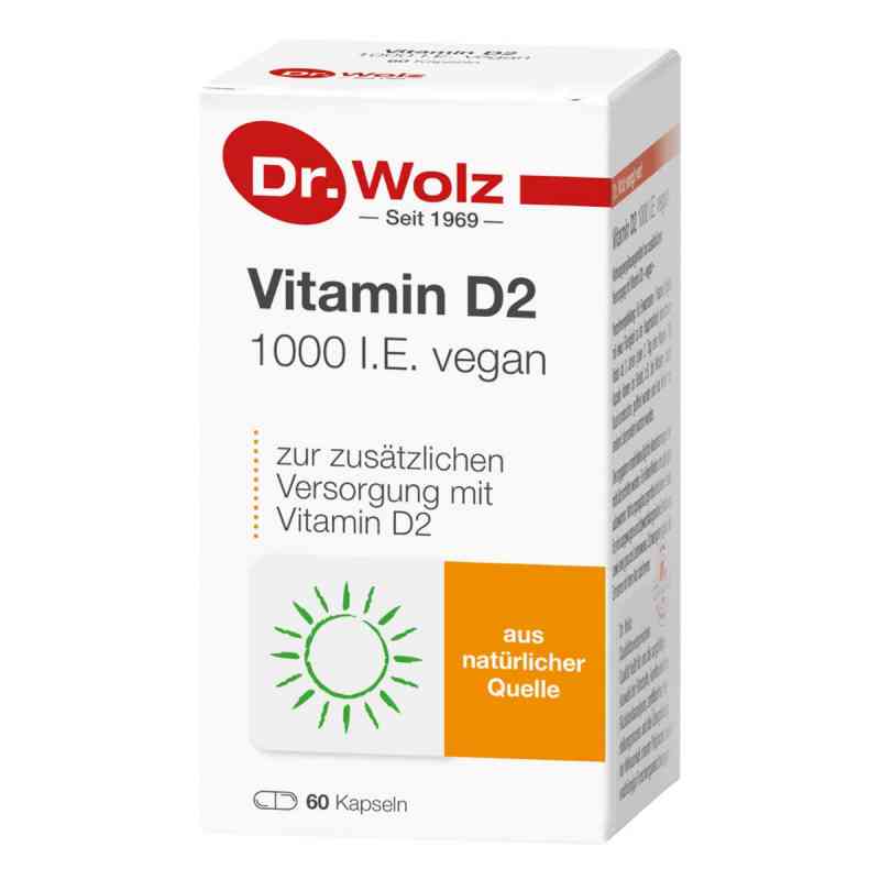Vitamin D2 1000 I.e. vegan Kapseln 60 stk von Dr. Wolz Zell GmbH PZN 09536831