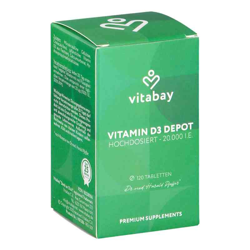 Vitamin D3 Depot 20.000 I.e. Cholecalciferol Tabletten 120 stk von Vitabay CV PZN 18238506