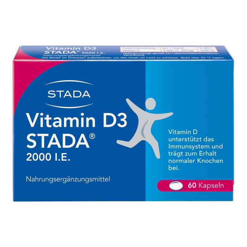 Vitamin D3 STADA 2000 internationale Einheiten Tabletten 60 stk von STADA Consumer Health Deutschland GmbH PZN 17579286