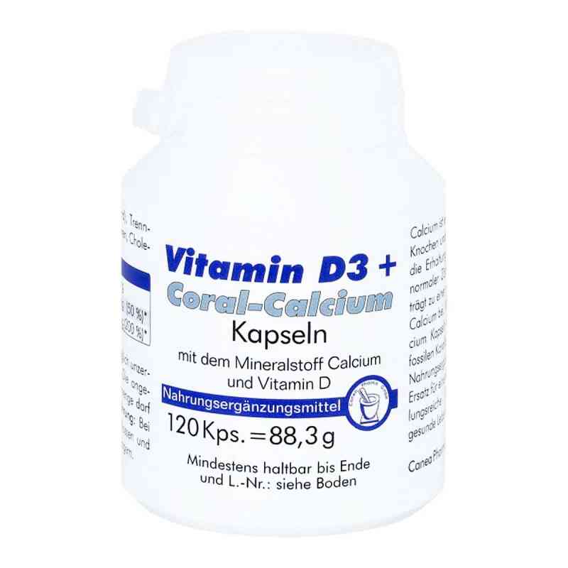Vitamin D3+coral Calcium Kapseln 120 stk von Pharma Peter GmbH PZN 06075387