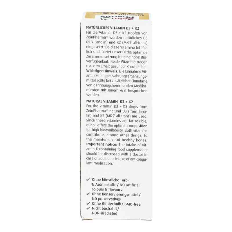 Vitamin D3+k2 Mk7 Tro Hoch 25 ml günstig bei