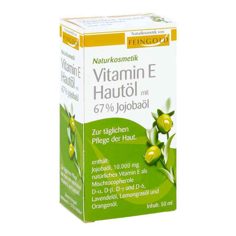 Vitamin E Hautöl mit 67% Jojobaöl 50 ml von Burton Feingold PZN 10385691