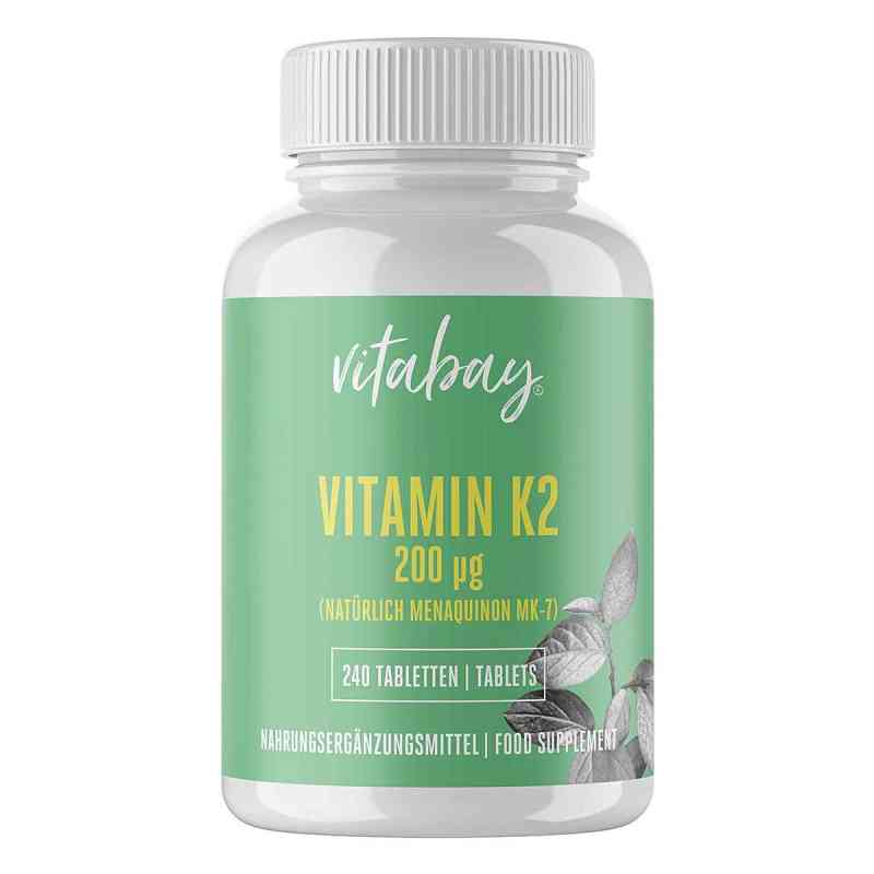 Vitamin K2 200 mg Mk-7 vegan Tabletten 240 stk von Vitabay CV PZN 18210146