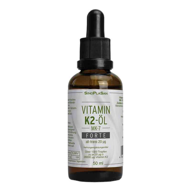 Vitamin K2-öl Mk-7 Forte all-trans 20 [my]g 50 ml von SinoPlaSan GmbH PZN 13569026
