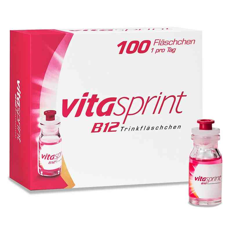 Vitasprint B12 Trinkfläschchen mit Vitamin B12 für mehr Energie 100 stk von Haleon Germany GmbH PZN 01853331