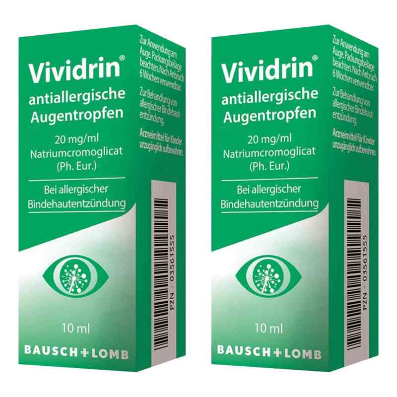Vividrin antiallergische Augentropfen 2x10 ml von Dr. Gerhard Mann Chem.-pharm.Fabrik GmbH PZN 08104582