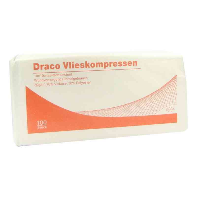 Vlieskompressen 10x10 cm unsteril 8fach 100 stk von Dr. Ausbüttel GmbH & Co. KG PZN 04220721