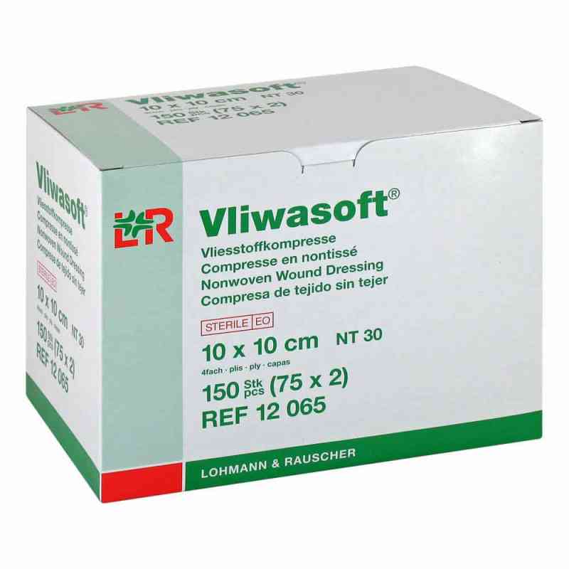 Vliwasoft Vlieskompressen 10x10 cm steril 4l. 150 stk von Lohmann & Rauscher GmbH & Co.KG PZN 06325588