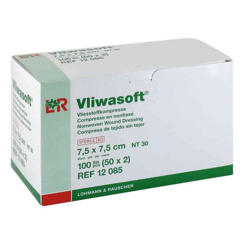 Vliwasoft Vlieskompressen 7,5x7,5 cm steril 6l. 50X2 stk von Lohmann & Rauscher GmbH & Co.KG PZN 08900884
