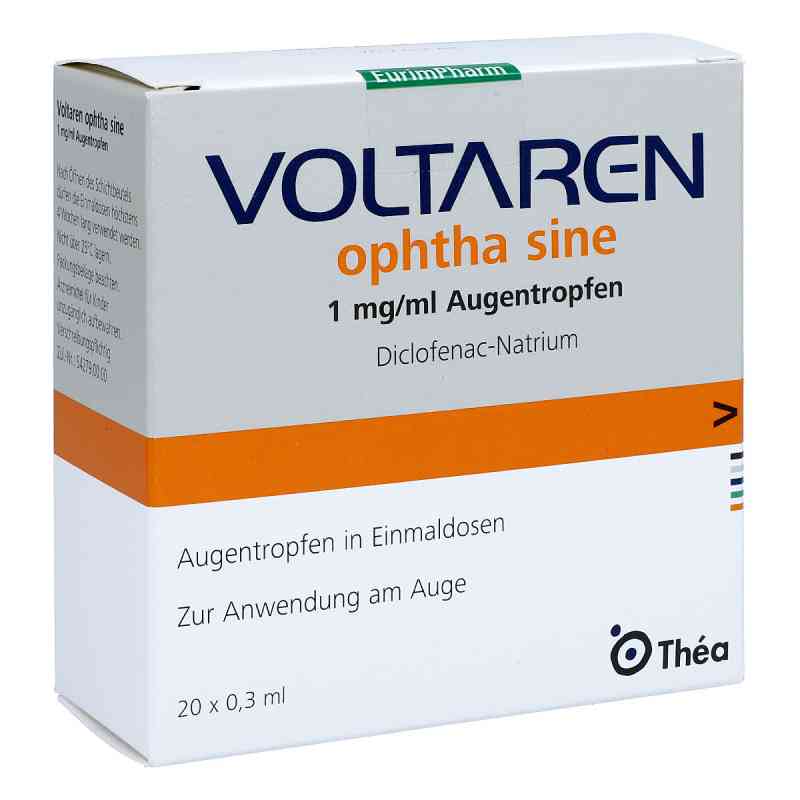Voltaren Ophtha sine Augentropfen 20X0.3 ml von EurimPharm Arzneimittel GmbH PZN 01998934