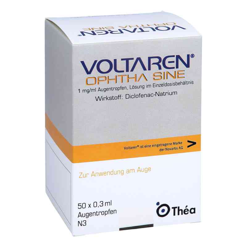 Voltaren Ophtha sine Edp Augentropfen 50X0.3 ml von EMRA-MED Arzneimittel GmbH PZN 05388339