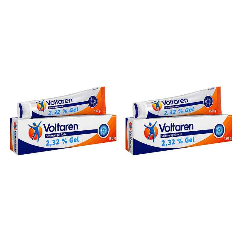 Voltaren Schmerzgel forte 23,2 mg/g Gel mit Diclofenac 2x150 g von Haleon Germany GmbH PZN 08100765