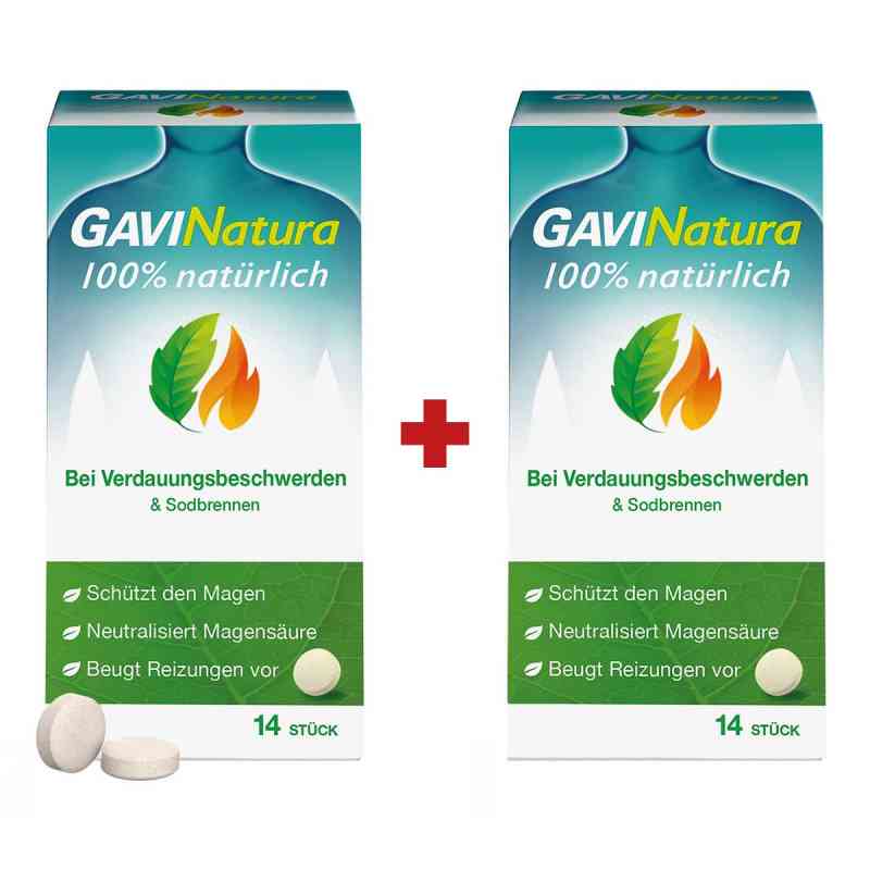 Vorteilspack Gavinatura Natürlich bei Verdauungsbeschwerden und  2x14 stk von Reckitt Benckiser Deutschland GmbH PZN 08101588
