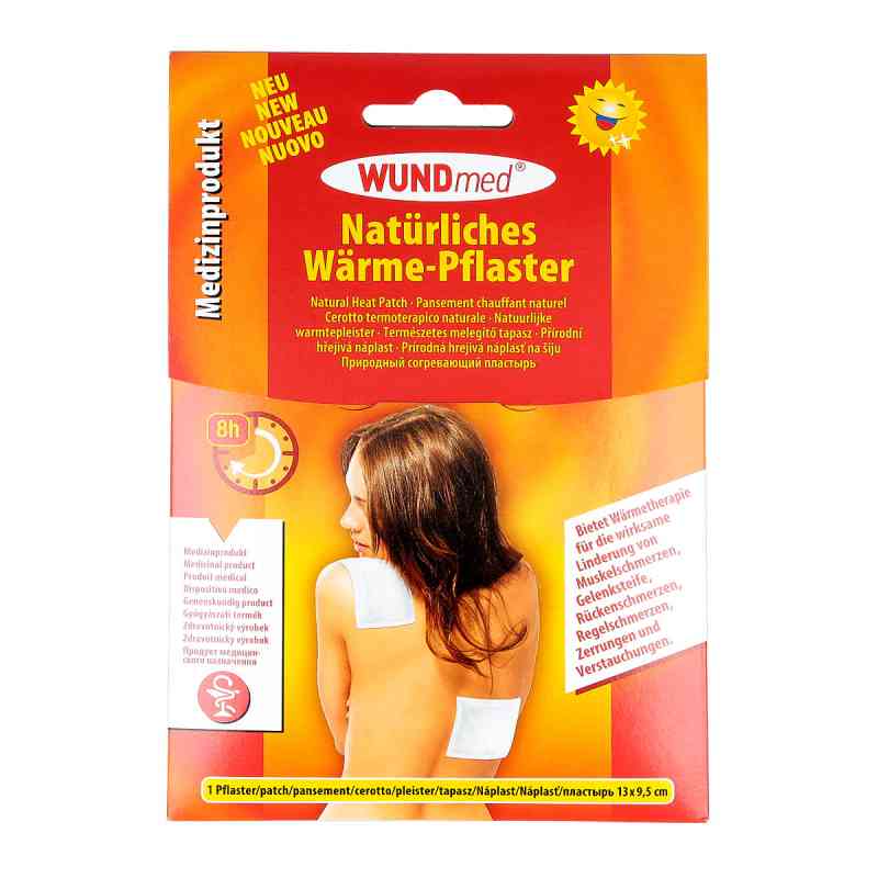 Wärmepflaster hypoallergen 9,5x13 cm 1 stk von Axisis GmbH PZN 09229649