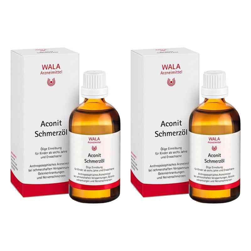 Wala Aconit Schmerzöl 2x100 ml von WALA Heilmittel GmbH PZN 08105876